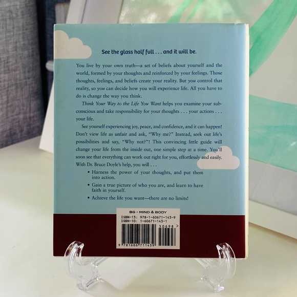 NEW Think Your Way To The Life You Want Hardcover Book Self Help - Picture 6 of 6